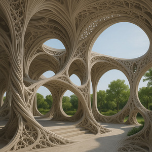 Druk 3D i złożone, fraktalne formy w architekturze